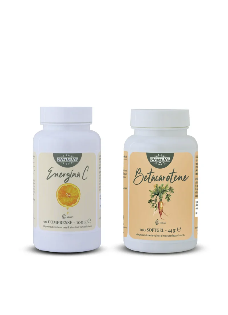 VS 7 - BETACAROTENE 100 Softgels + ENERGINA-C 60 Compresse