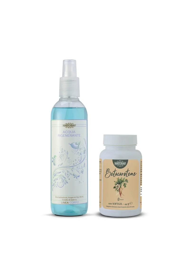 VS 17 - ACQUA RIGENERANTE Blu 250 ml + BETACAROTENE 100 Softgels