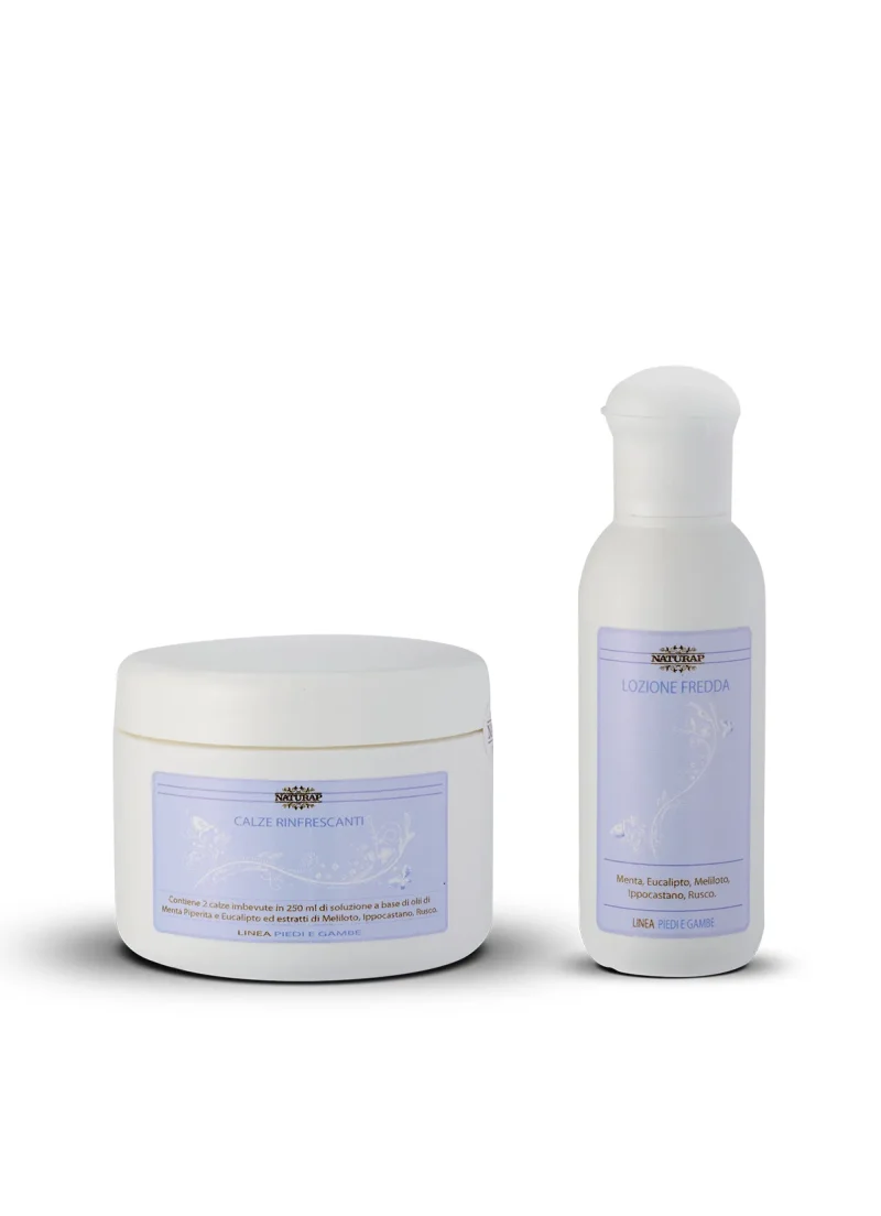 VS 26 - CALZE RINFRESCANTI 1 paio + LOZIONE FREDDA 125 ml