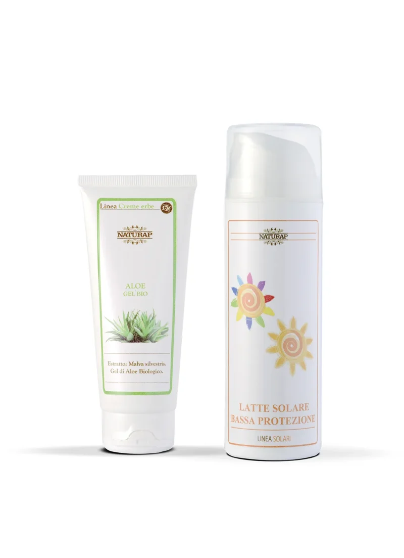 VS 23 - GEL ALOE 100 ml + SOLARE BASSA PROTEZIONE 150 ml