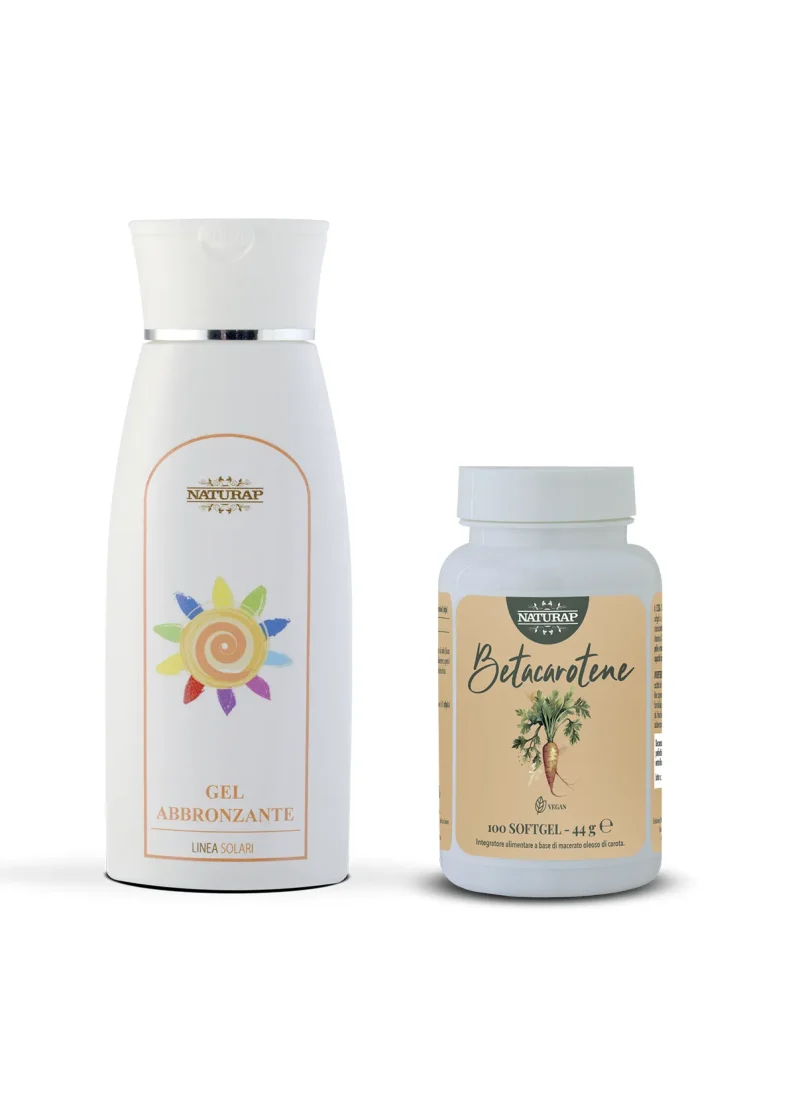 VS 24 - GEL ABBRONZANTE 200 ml + BETACAROTENE 100 Softgels
